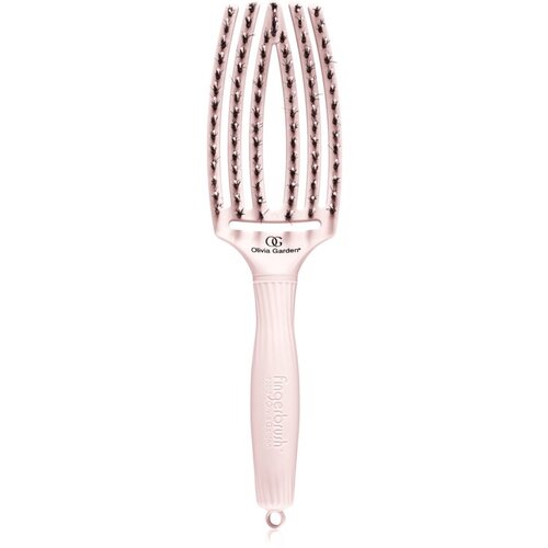 Olivia Garden Fingerbrush Bloom ravna krtača Pastel Pink Cene