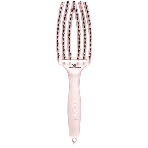 Olivia Garden Fingerbrush Care Iconic Pastel Pink M četka za raščešljavanje Slike