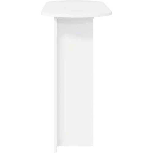  Konzolna stolica Bijela 100 x 39 5 x 75 cm Konstruirano drvo - Bijela Cijene