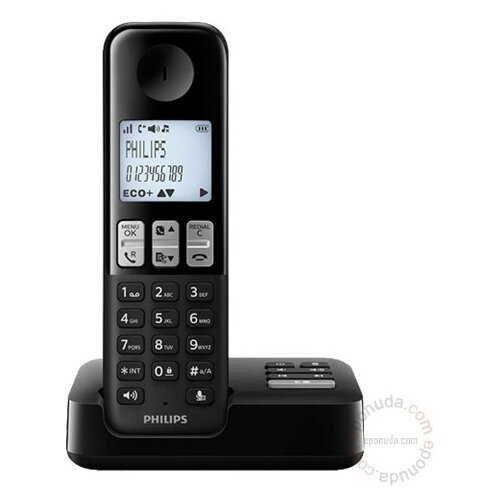 Philips D2351B/53 bežični telefon Slike
