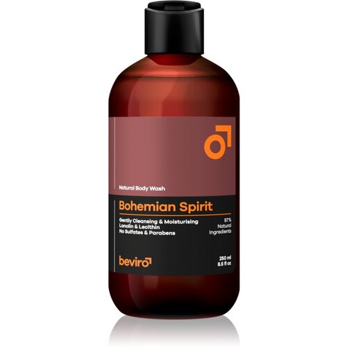 Beviro Natural Body Wash Bohemian Spirit gel za tuširanje za muškarce 250 ml Cijene