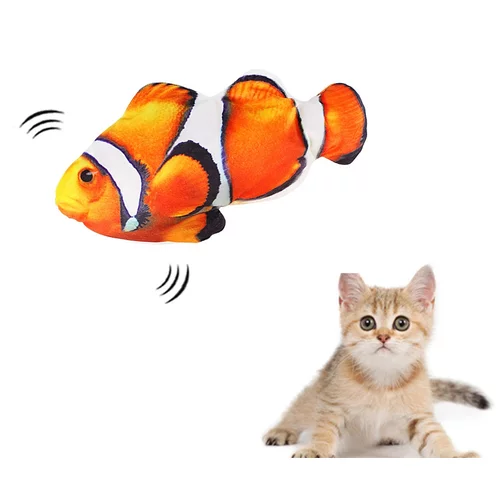  punjive interaktivne pokretne ribice za mačke usb 26cm 2
