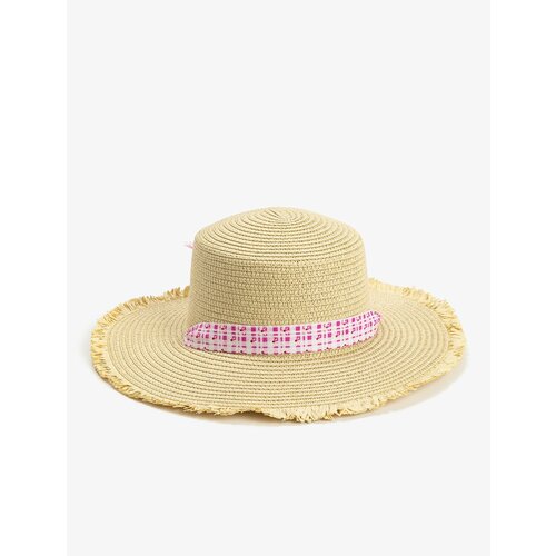 Koton Straw Hat Belted Chin Lacing Detailed Cene