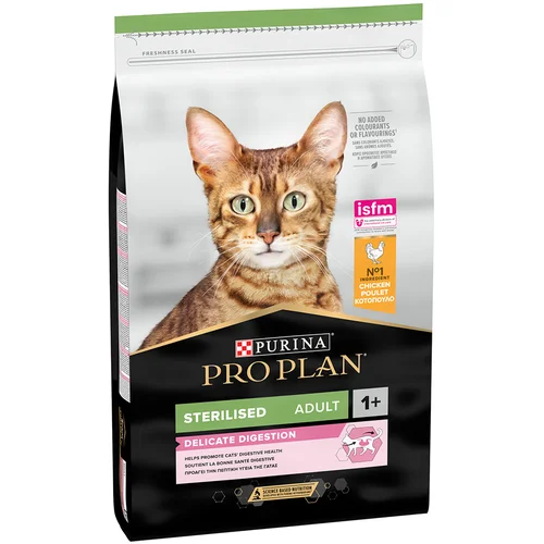 Pro Plan 1 kg / 2 kg gratis! 10 kg / 14 kg PURINA - Sterilised Adult piletina (10 kg)