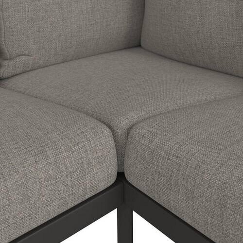 Amatio LOUNGE GARNITURA tkanina aluminij Slike
