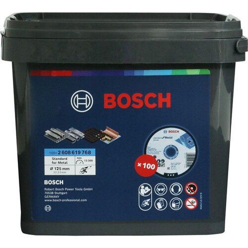 Bosch Rezna ploča za metal 125x1X22,23 mm, u kantici 100/1 Cijene
