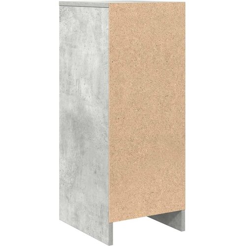  Komoda siva boja betona 29,5x34x76 cm od konstruiranog drva Slike