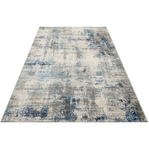 Opviq tepih 160x230cm Krem-Plavi Slike