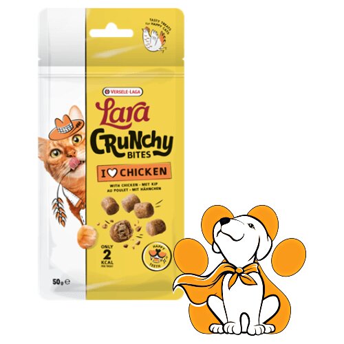 Lara Crunchy Bites with Chicken 50g, Hrskavi Zalogaji Sa Piletinom Cene