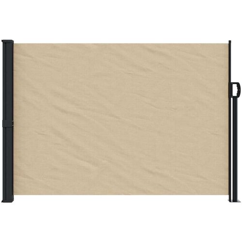  Uvlačiva bočna tenda bež 140 x 600 cm Slike