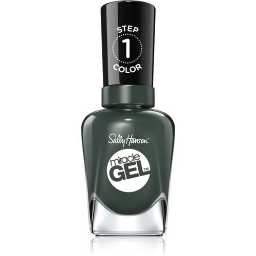Sally Hansen Miracle Gel&amp;trade; gel lak za nohte brez uporabe UV/LED lučke odtenek 762 Leaf Me Be 14,7 ml Slike