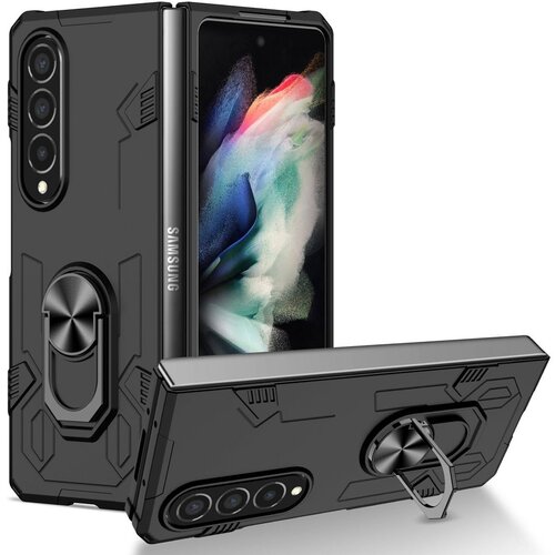  futrola mecha case za samsung galaxy z fold 4 5G crna Slike