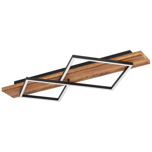 Eglo 901935 - led plafonsko svetlo boya LED/13W/230V + LED/15W crna/smeđa Cene