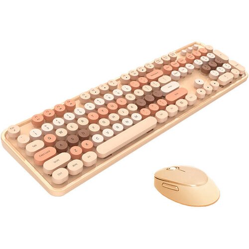 MOFII Retro set bežična tastatura i mi&scaron; Sweet bež Cijene