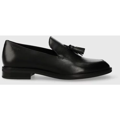 Vagabond Shoemakers Usnjeni mokasini FRANCES 2.0 ženski, črna barva, 5606.001.20