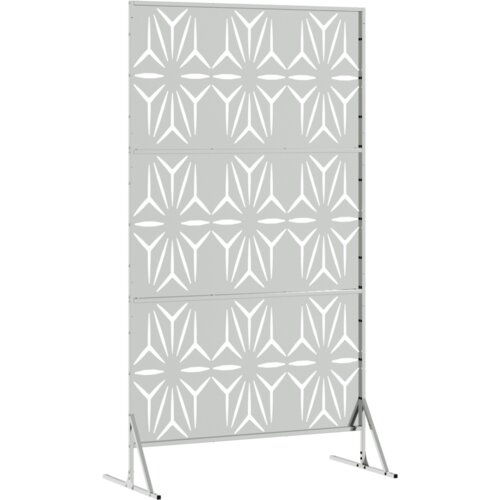 VidaXL Pocinčani čelični panel ograde Pocinčani čelik Velika Slike