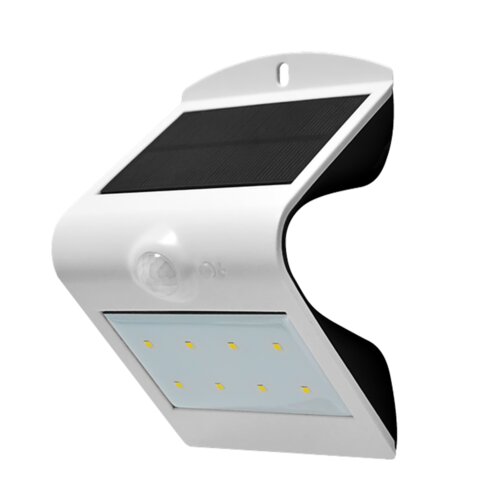 Home reflektor led 1.5W sa solarnim panelom, detekcija pokreta - flp 2/WH solar, bijeli Slike