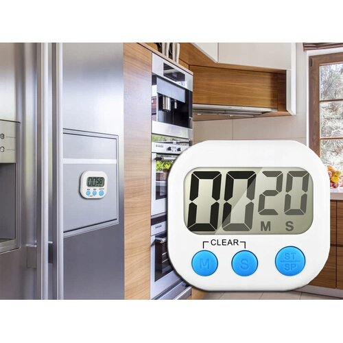  magnetni kuhinjski časovnik LCD od&amp;scaron;tevalnik alarm bel Slike