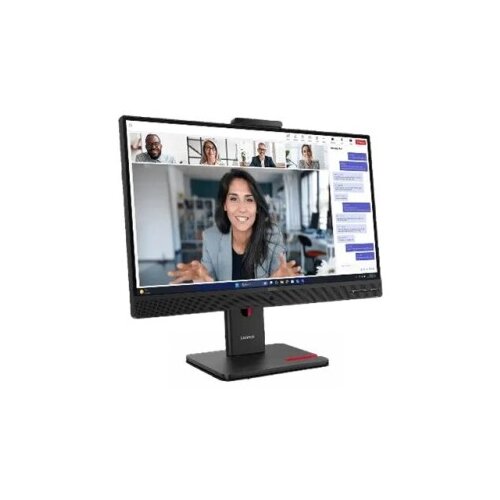 Lenovo ThinkVision T27QD-4v 27-palčni QHD IPS zaslon (16:9) z ločljivostjo 2560&amp;times;1440, svetilnostjo 350 cd/m&amp;sup2; in odzivnim časom 4 ms; priključki: 1&amp;times; HDMI 2.1, 1&amp;times; DP 1.4, 1&amp;times; USB-C (48 Hz); pokriva 99% barvnega razpona sRGB, črna barva, 3-letna garancija. Slike