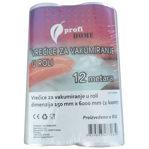 Profi HOME Vrećice za vakumiranje u roli, 150 x... Slike