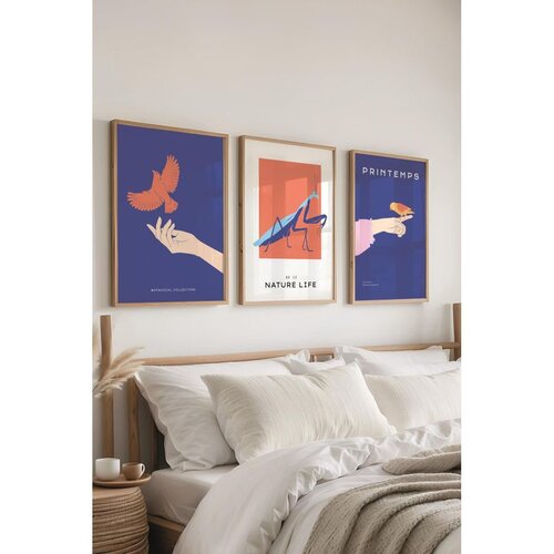 WALLXPERT Ç-300490 - 5070 Set dekorativnih slika (3 komada) Cene