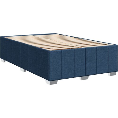 VidaXL Okvir za krevet plavi 120x200 cm od tkanine Slike