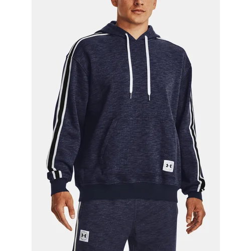 Under Armour Sweatshirt UA Essential Heritage Flc HD-NVY - Mens