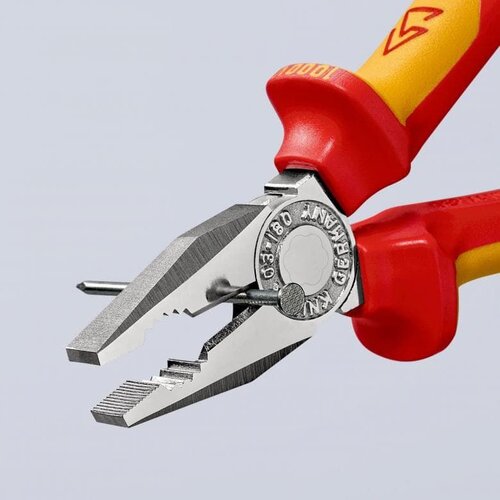 Knipex kle&amp;scaron;ta kombinovana izolovana 1000V VDE 180mm 03 06 180 Slike