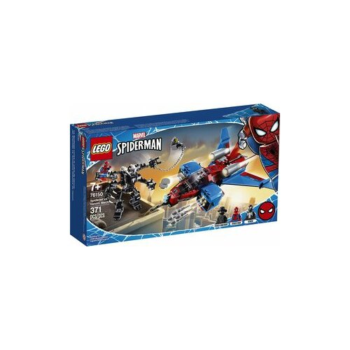 Lego Marvel Super Heroes Spajder-letelica protiv Venom-ovog meka 76150 19 Slike