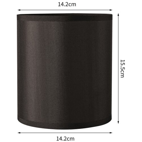 Brilagi univerzalni abažur nubila E27 15,5x14 cm crni Slike