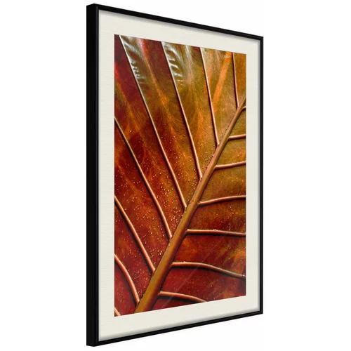 Poster - Bronze Leaf 20x30