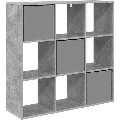  Kreveta s ladicama Betonski sivi 102 x 31 x 99,5 cm Slike