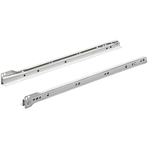 Hettich Vodila za predale (Vgradna dolžina: 403 mm, Nosilnost izdelka: 20 kg, Delno izvlečno, Pra&scaron;no barvano) Cene