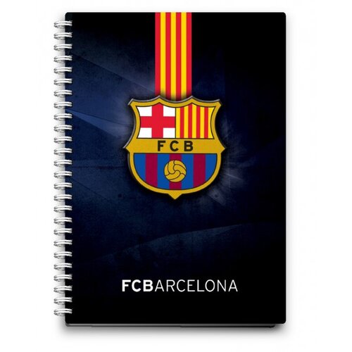  Beležka FC Barcelona A6 s špiralo Cene
