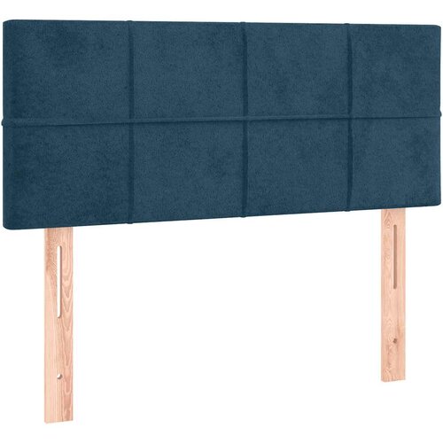  LED uzglavlje tamnoplavo 100x5x78/88 cm bar&amp;scaron;unasto Slike