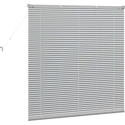  Venecijanski zastore Srebrno 130 x 135 cm Aluminij Slike