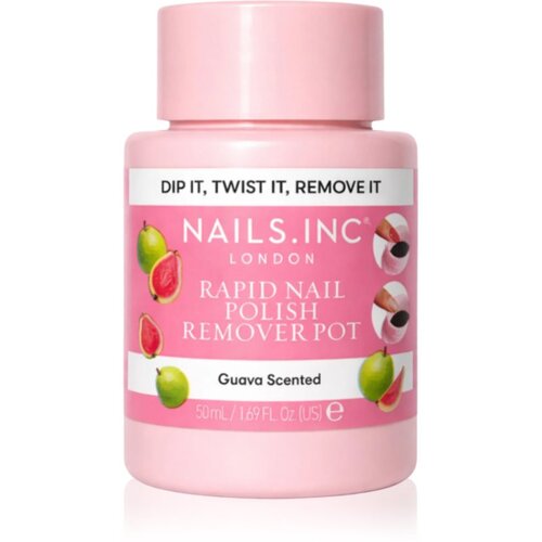 Nails Inc. Rapid Nail Polish Remover Pot Guava Scented sredstvo za skidanje laka s noktiju 50 ml Cijene