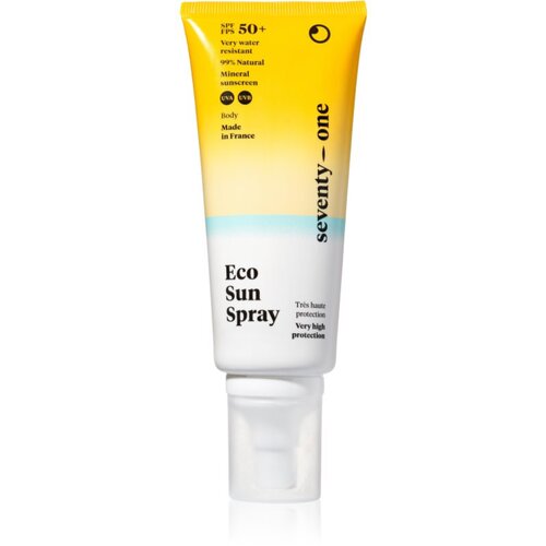 SeventyOne Eco Sun Spray SPF50+ pr&scaron;ilo za sončenje z visoko UV za&scaron;čito SPF 50+ 100 ml Cene
