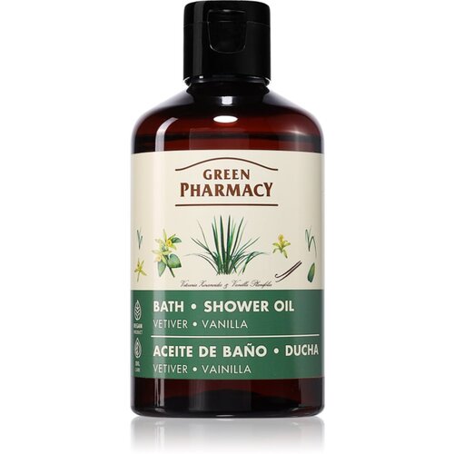 Green Pharmacy Body Care Vetiver & Vanilla osvježavajući gel za tuširanje s vanilijom 250 ml Cijene
