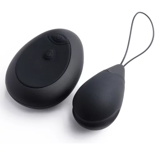 Bang! 10X Egg Silicone with Remote Black