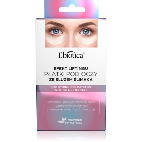 L´Biotica Eye Patches Rejuvenating gladilna maska za predel okoli oči s polžjim ekstraktom 1 kos Cene