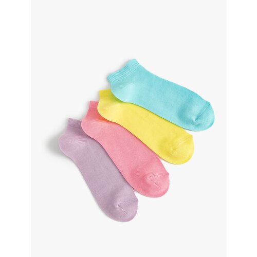 Koton Set of 4 Basic Socks Cotton Cene