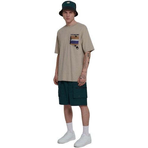 Cropp - Men`s shorts - Kaki Cene