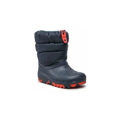 Crocs Škornji za sneg Classic Neo Puff Boot K 207684 Mornarsko modra