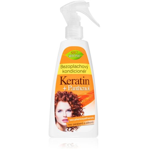Bione Cosmetics Keratin + Panthenol regeneracijski balzam brez spiranja 260 ml Slike