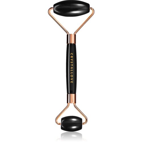 Crystallove Black Obsidian Roller valjak za masažu za lice 1 kom Cijene