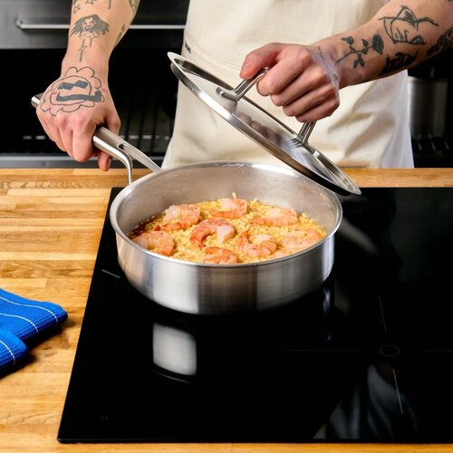 FABINI Tava s poklopcem od nehrđajućeg čelika &amp;oslash; 24 cm Lucca 3.0 &amp;ndash; Slike