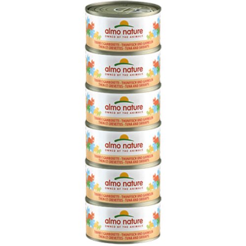 Almo Nature Natural Megapack - tuna in rakci - 6x70 g Cene