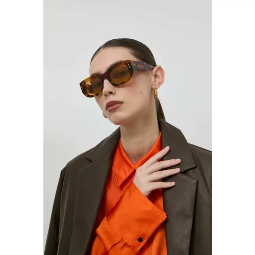 Gucci Sunčane naočale GG1215S za žene, boja: smeđa