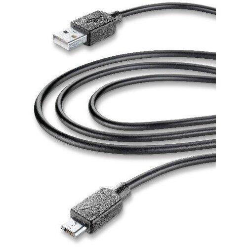 Cellular Line Kabel USB-A na Micro USB, 300cm, Crni, (8018080294259) Cijene